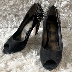 Sam Edelman chunky spike end heels size 6.5